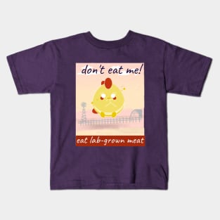 don’t eat me! eat lab-grown meat Kids T-Shirt